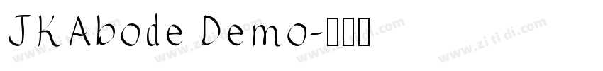 JKAbode Demo字体转换